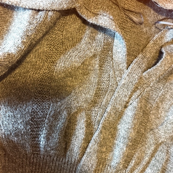 Zara gray cable knit long sleeve soft dress NWOT - Picture 9 of 13